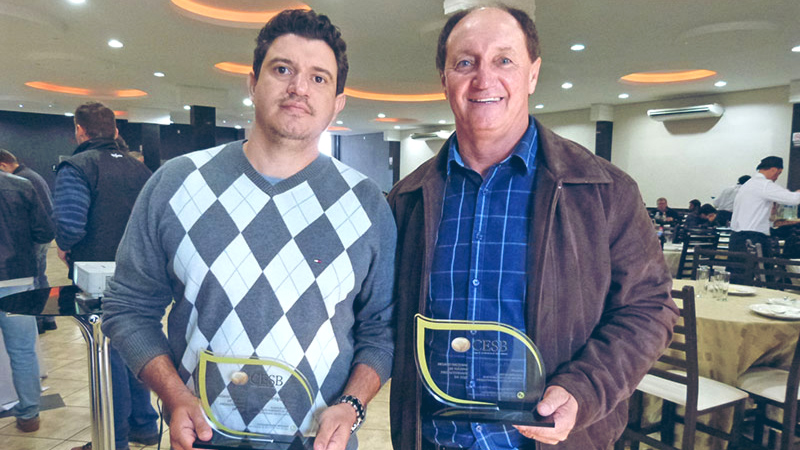 Henrique Fernandez e Almir Ficagna