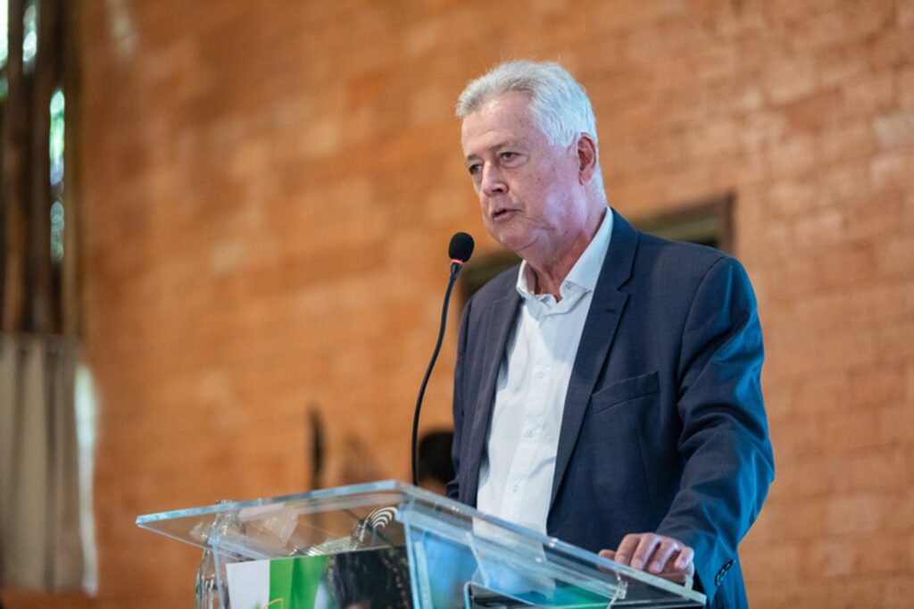 Secretário de Descarbonização e Economia Verde do MDIC, Rodrigo Rollemberg (Foto Giba/CropLife Brasil) Secretário de Descarbonização e Economia Verde do MDIC, Rodrigo Rollemberg