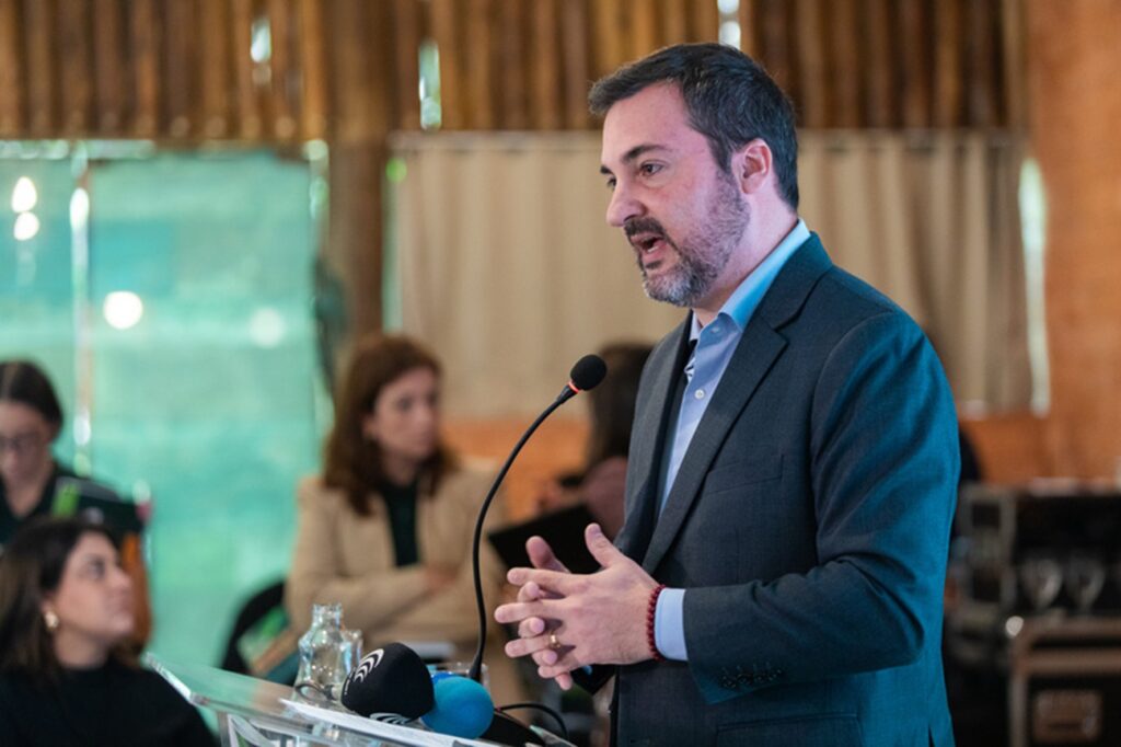 Secretário de Comércio e Relações Internacionais do MAPA, Luis Rua (Foto Giba/CropLife Brasil) Secretário de Comércio e Relações Internacionais do MAPA, Luis Rua