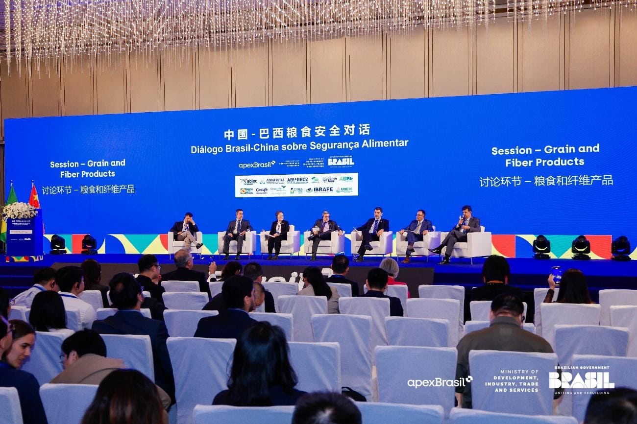 Foto do Painel Diálogo Brasil-China sobre Segurança Alimentar